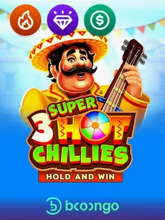 Gokkast 3 Super Hot Chillies van 3Oaks bij Nationale Loterij